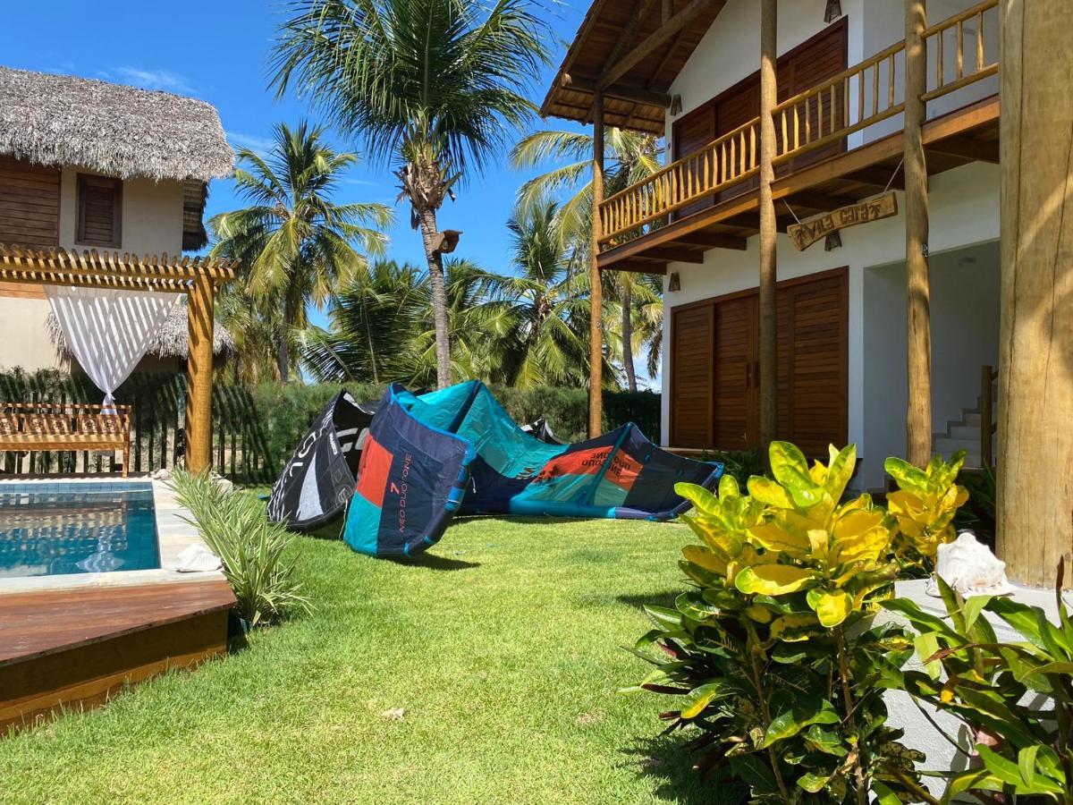Vila Gara Kite House - Ilha Do Guajiru Итарема Экстерьер фото