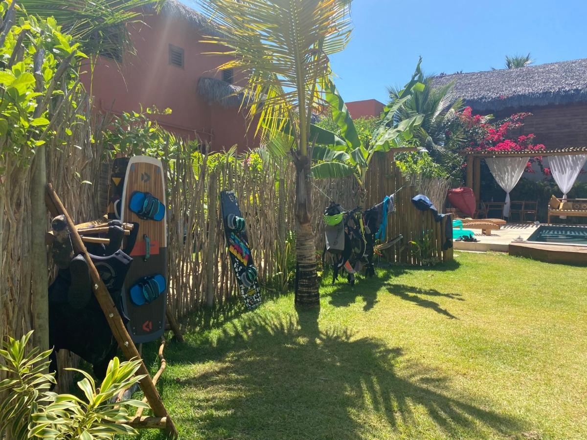 Vila Gara Kite House - Ilha Do Guajiru Итарема Экстерьер фото